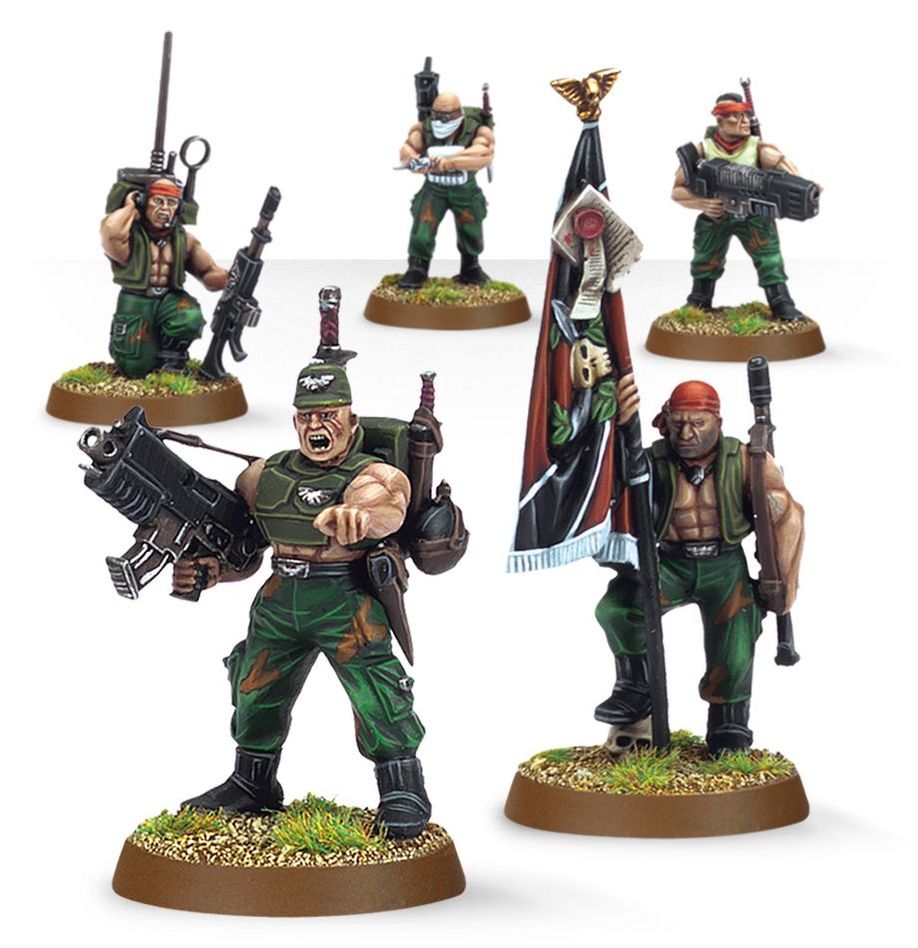 Catachan Command Squad