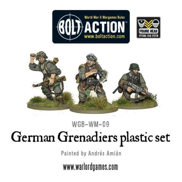 Bolt Action - German Grenadiers plastic box set