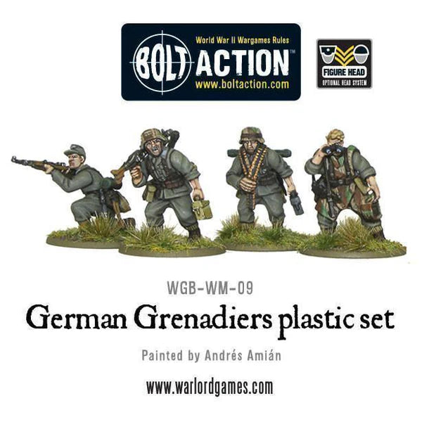 Bolt Action - German Grenadiers plastic box set