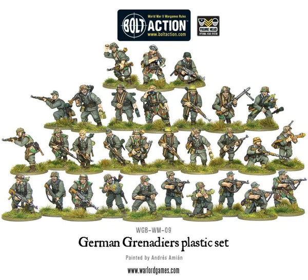 Bolt Action - German Grenadiers plastic box set