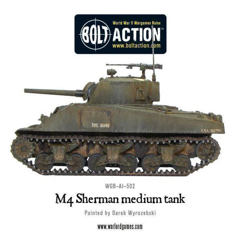 Bolt Action - M4 Sherman (75) plastic boxed set