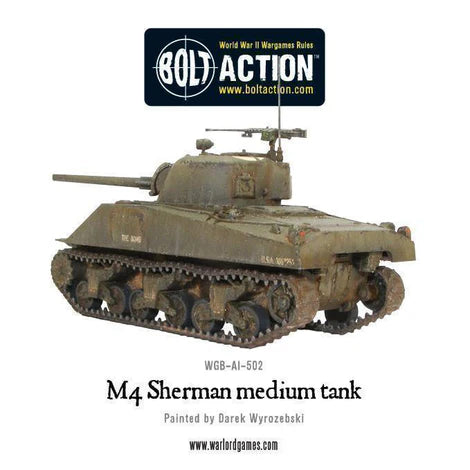 Bolt Action - M4 Sherman (75) plastic boxed set