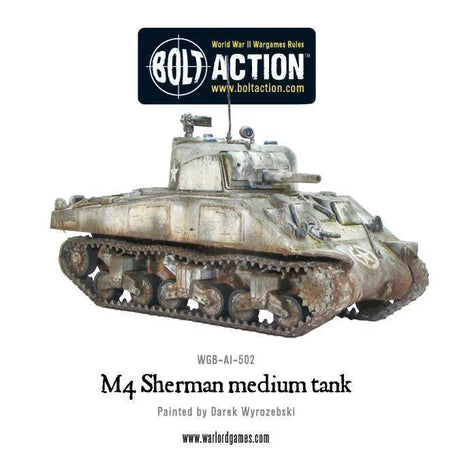 Bolt Action - M4 Sherman (75) plastic boxed set