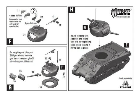 Bolt Action - M4 Sherman (75) plastic boxed set