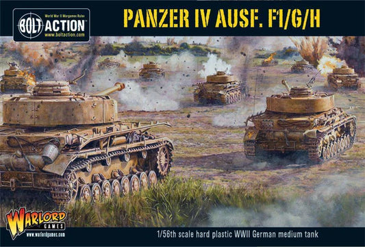 Bolt Action - Panzer IV Ausf. F1/G/H medium tank (plastic)