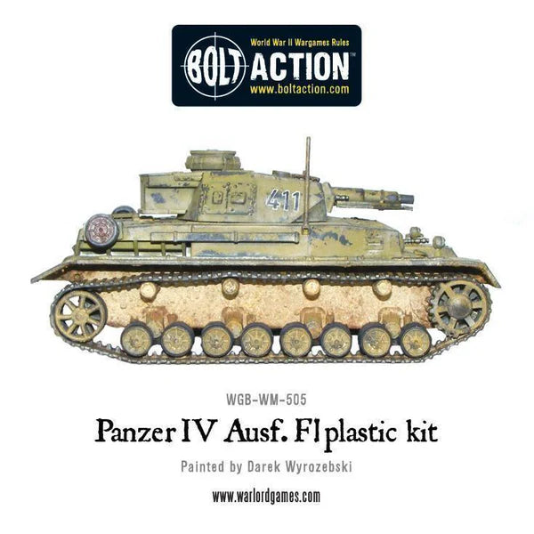 Bolt Action - Panzer IV Ausf. F1/G/H medium tank (plastic)