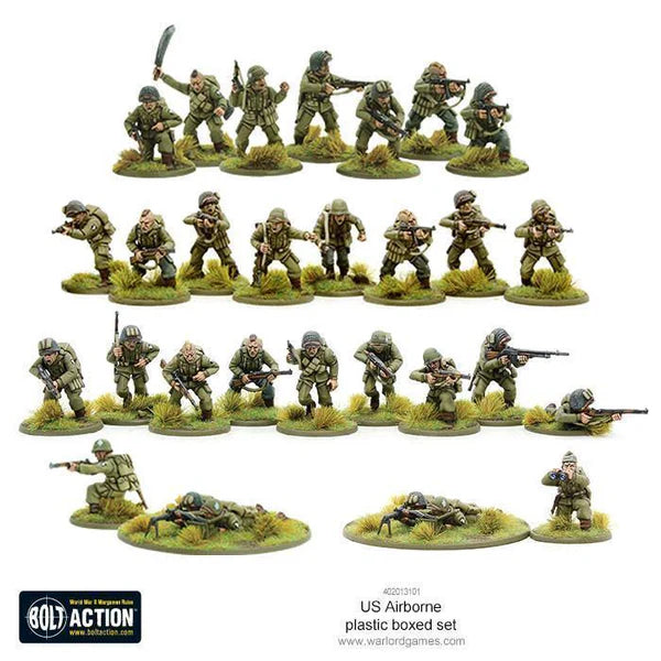 Bolt Action - US Airborne plastic boxed set