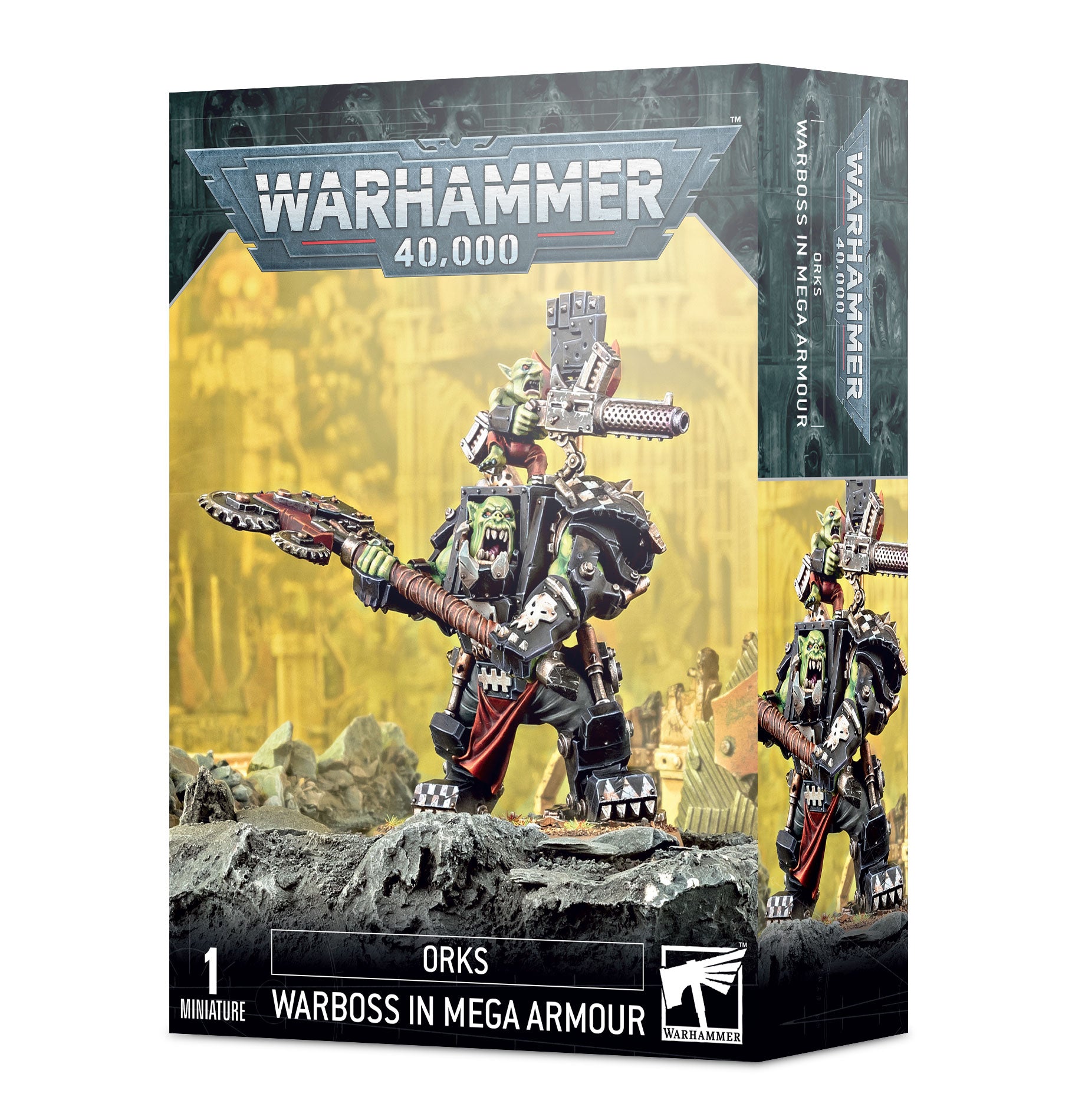 Orks Warboss in Mega Armour